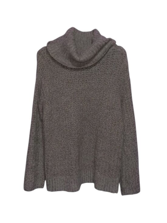 Maeve Sweaters - Maeve Anthropologie Taupe Cowl Neck Fuzzy Sweater Women’s Small Oversized